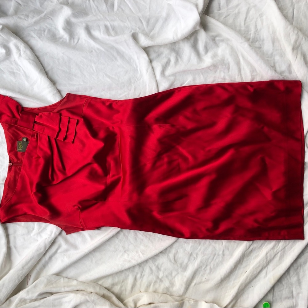 Red Taylor Dress